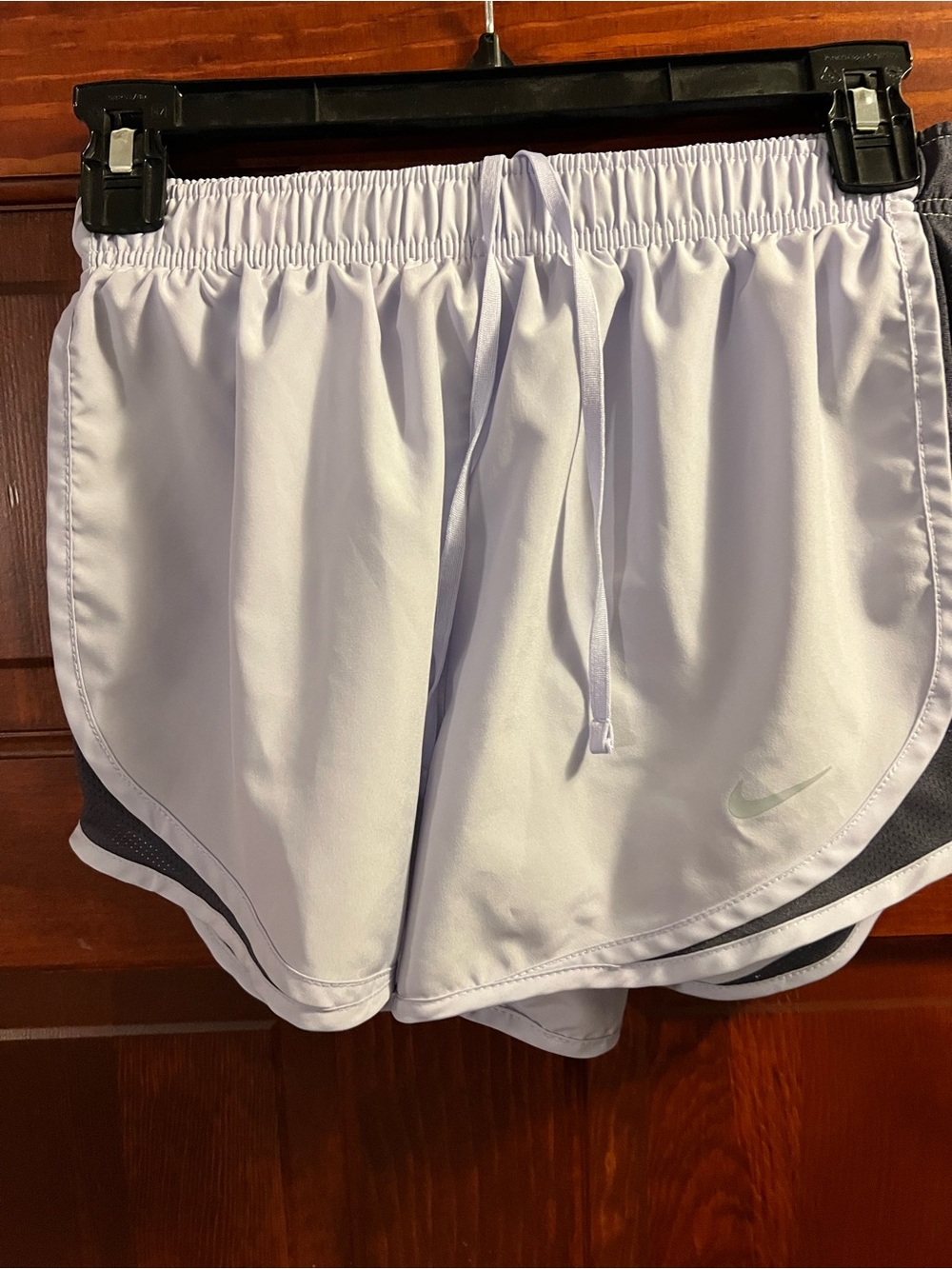 Nike Light Lilac /Gray Women's Running Shorts